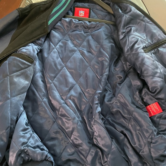 NFL Black and Blue Super Bowl Champion Jacket - Picture 7 of 13